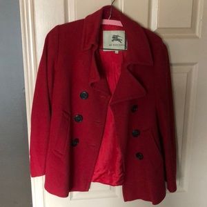 Burberry pea coat 🧥
